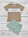 Boys Checkered Mallard Set