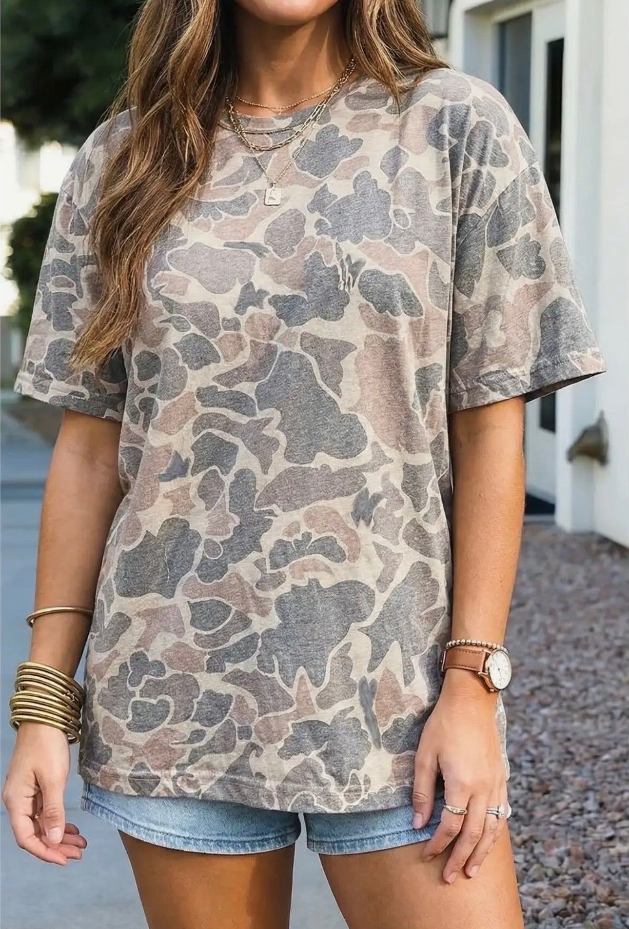 Old School Camo Tee